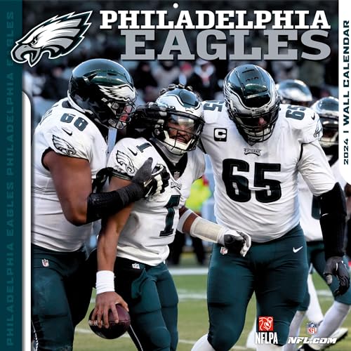 Philadelphia Eagles 2024 12x12 Team Wall Calendar von Turner Licensing