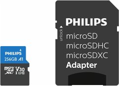 Philips MicroSDXC Card 256GB Class 10 UHS-I U3 incl. Adapter von Philips