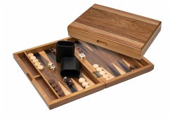 Philos 1114 - Backgammon Makra, klein, Holz, klappbar von Philos