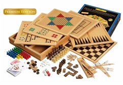 Philos 3101 - Holz Spielesammlung 100, Premium Edition von Philos