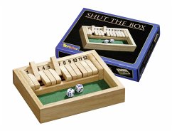Philos 3184 - Shut The Box, 12er, klein, Holz, Reisespiel, Würfelspiel von Philos
