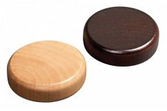 Philos 4103 - Spielsteine, Backgammon, klein, 25 x 8 mm von Philos