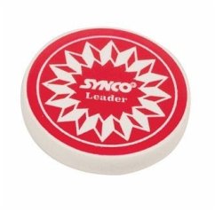 Philos 8253 - Carrom Striker Leader, 15 g, Carromstein Synco, Kunststoff, weiß/rot von Philos