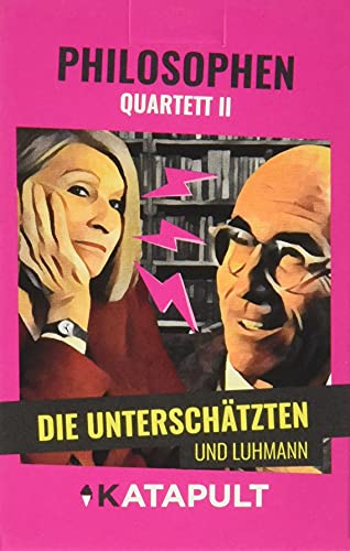 Philosophen-Quartett II: Die Unterschätzten und Luhmann: Die Unterschätzten und Luhmann - 32 Karten Philosophen-Quartett II: Die Unterschätzten und Luhmann: Die Unterschätzten und Luhmann - 32 Karten