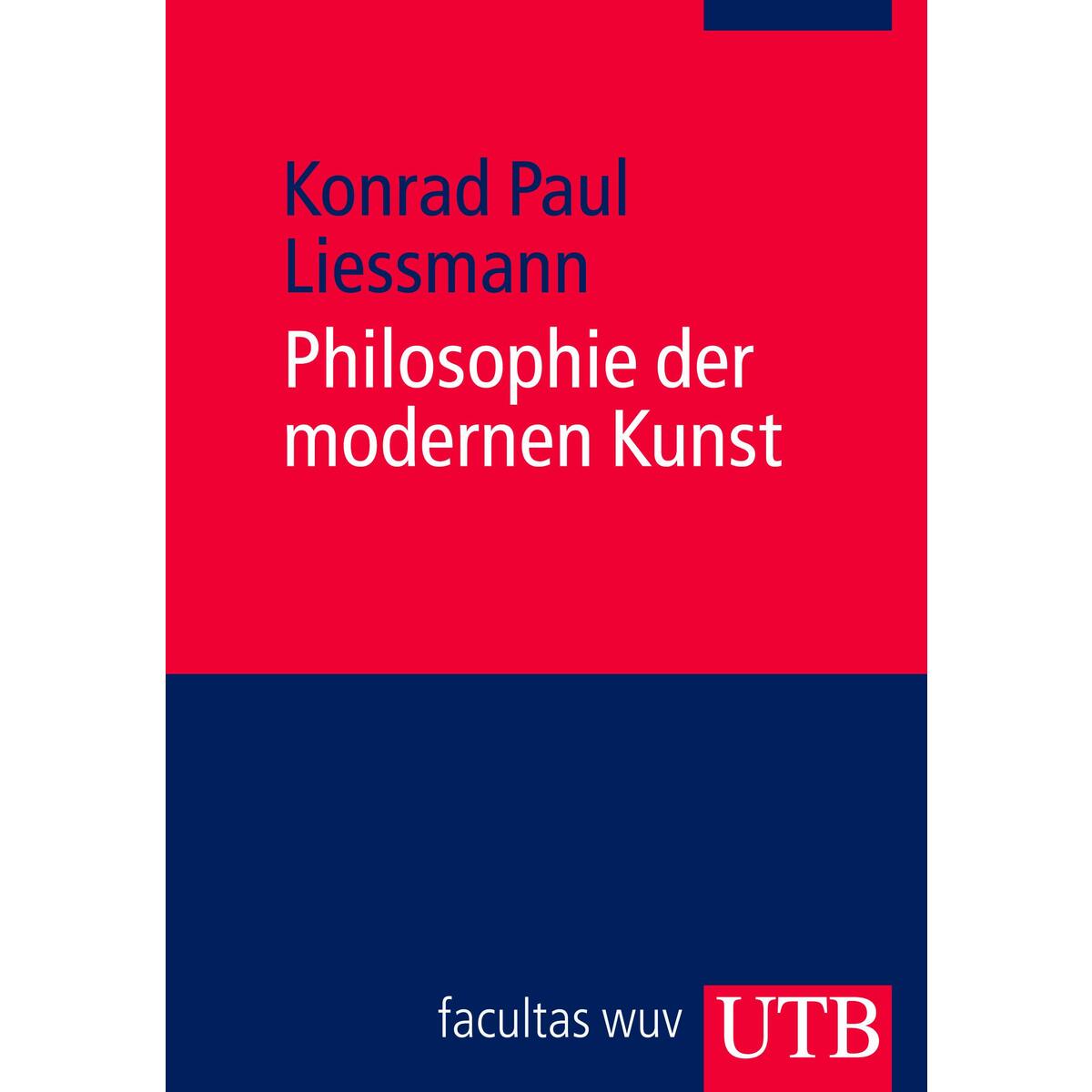 Philosophie der modernen Kunst von UTB GmbH