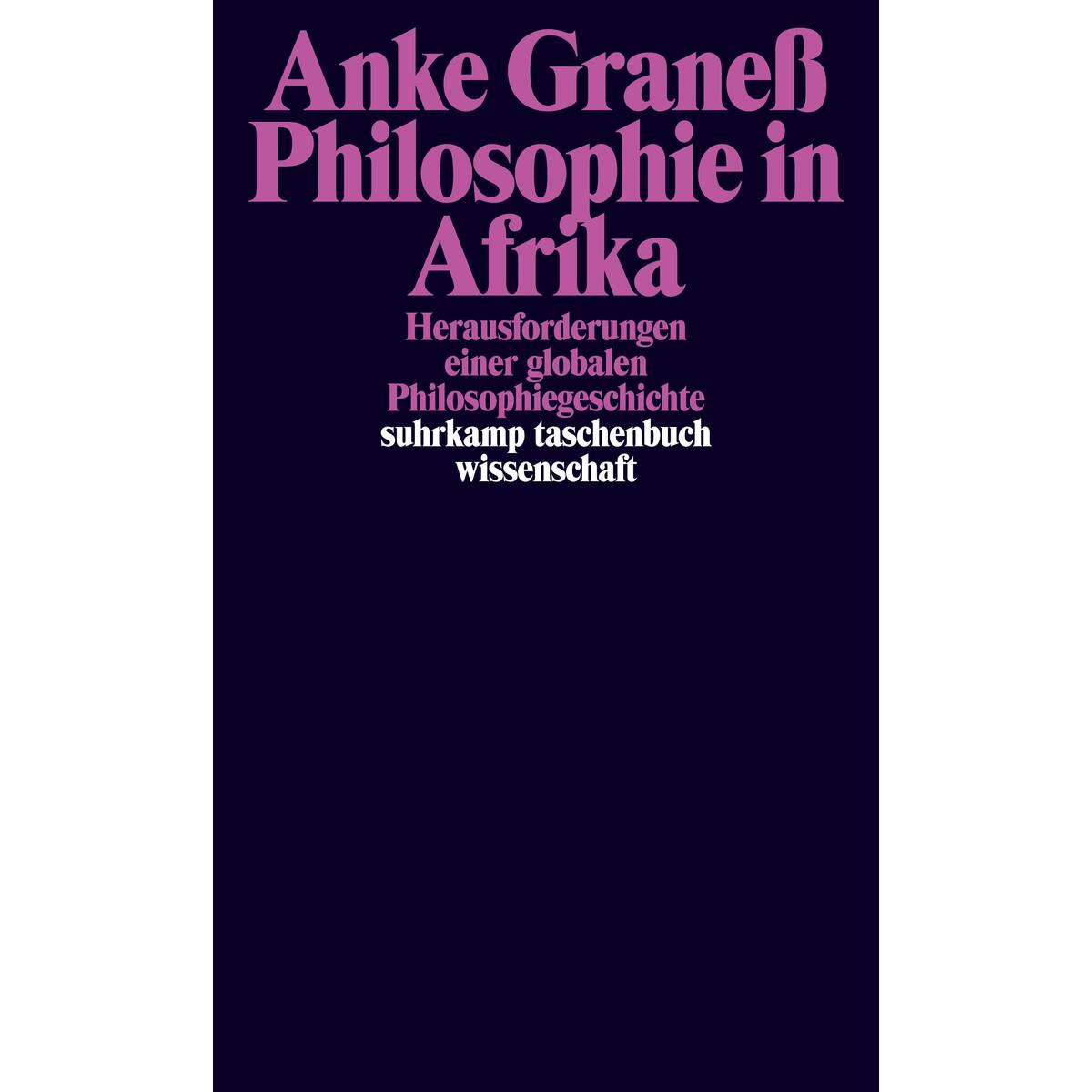 Philosophie in Afrika von Suhrkamp Verlag AG