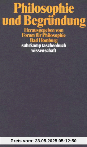 Philosophie und Begründung.