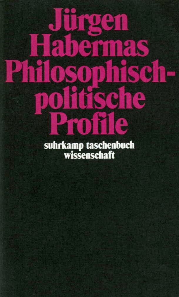 Philosophisch-politische Profile von Suhrkamp Verlag
