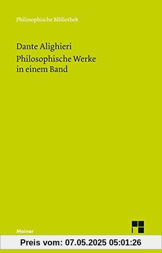 Philosophische Werke in einem Band (Philosophische Bibliothek)