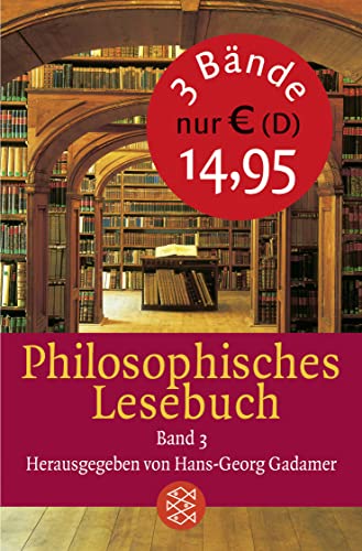 Philosophisches Lesebuch: Band 1/Band 2/Band 3 von FISCHERVERLAGE