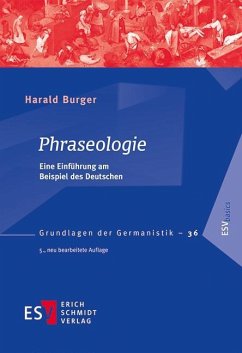 Phraseologie von Erich Schmidt Verlag