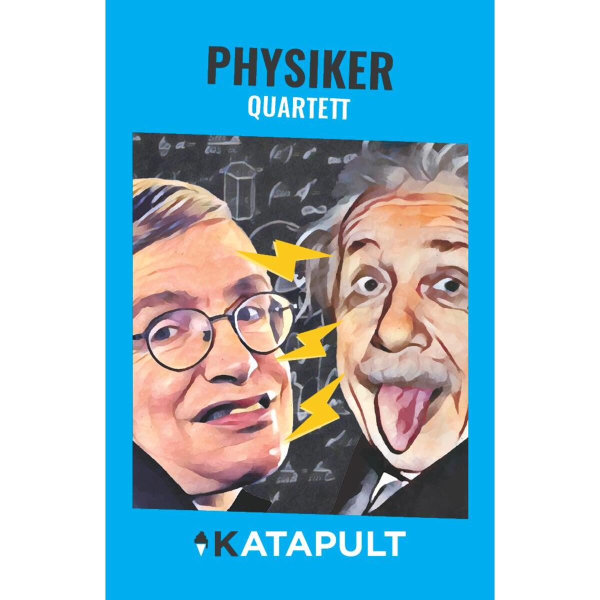 Physiker-Quartett von Katapult-Verlag