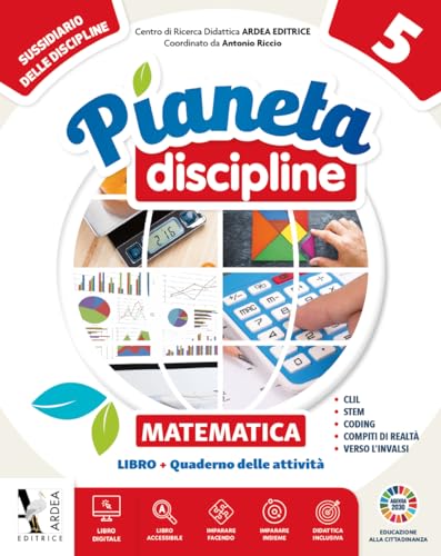 Pianeta. Discipline. Matematica. Con Quaderno. Per la Scuola elementare (Vol. 5) von Ardea