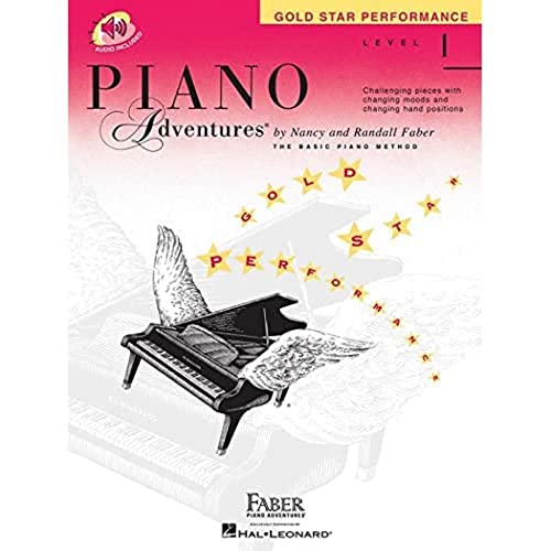 Piano Adventures, Level 1, Gold Star Performance [With Online Access]: Challenging Pieces with Changing Moods and Changing Hand Positions