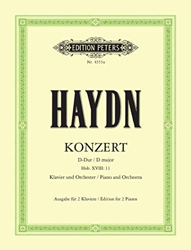 Piano Concerto in D Hob. Xviii:11 (Edition for 2 Pianos) (Edition Peters)