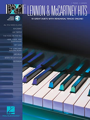 Piano Duet Play-Along Volume 39: Lennon & McCartney Hits: Play-Along, CD für Klavier 4-händig (Piano Duet Play-along, 39, Band 39)