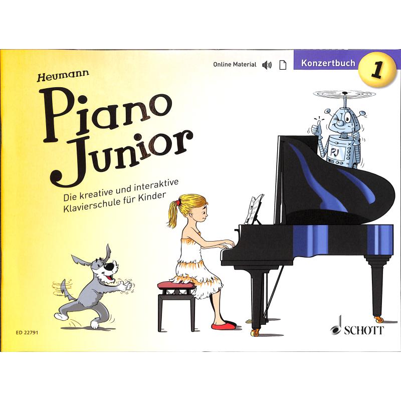 Piano Junior 1 - Konzertbuch Piano Junior 1 - Konzertbuch