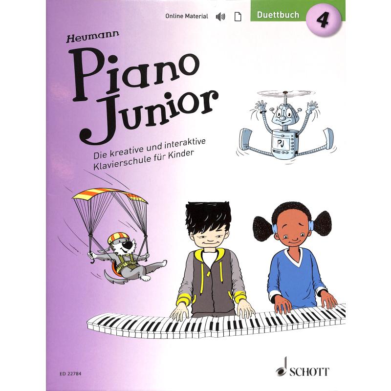 Piano Junior 4 - Duettbuch