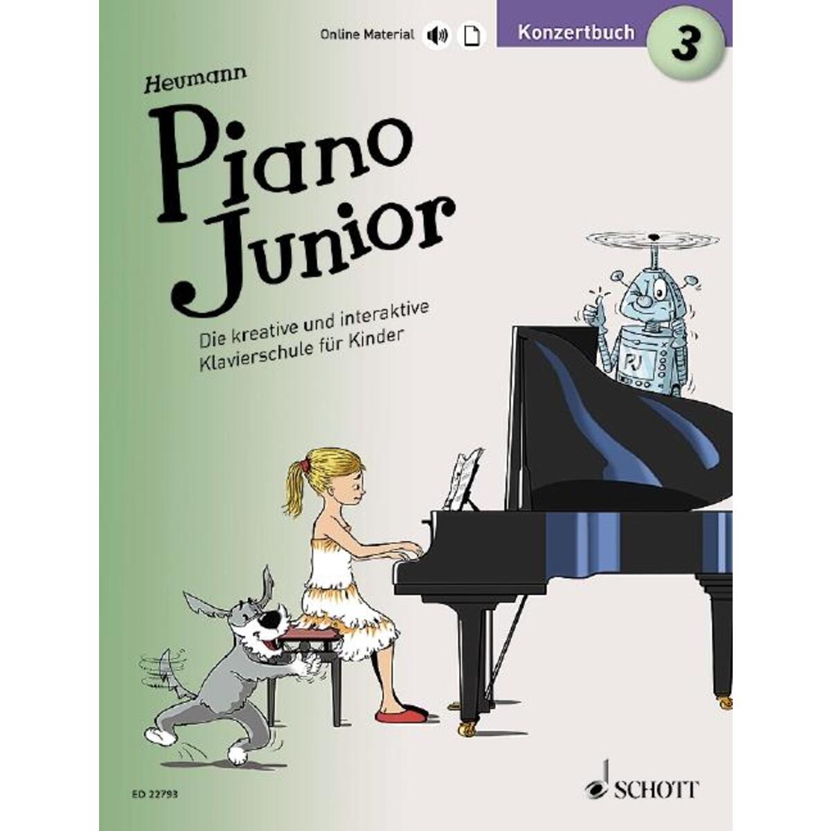 Piano Junior: Konzertbuch 3 von Schott Music