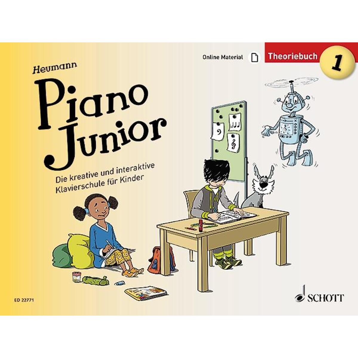 Piano Junior: Theoriebuch 1 Piano Junior: Theoriebuch 1 von Schott Music