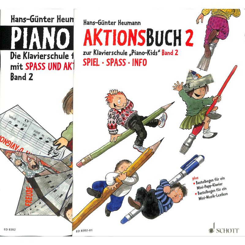 Piano Kids 2 Schule + Aktionsbuch Piano Kids 2 Schule + Aktionsbuch