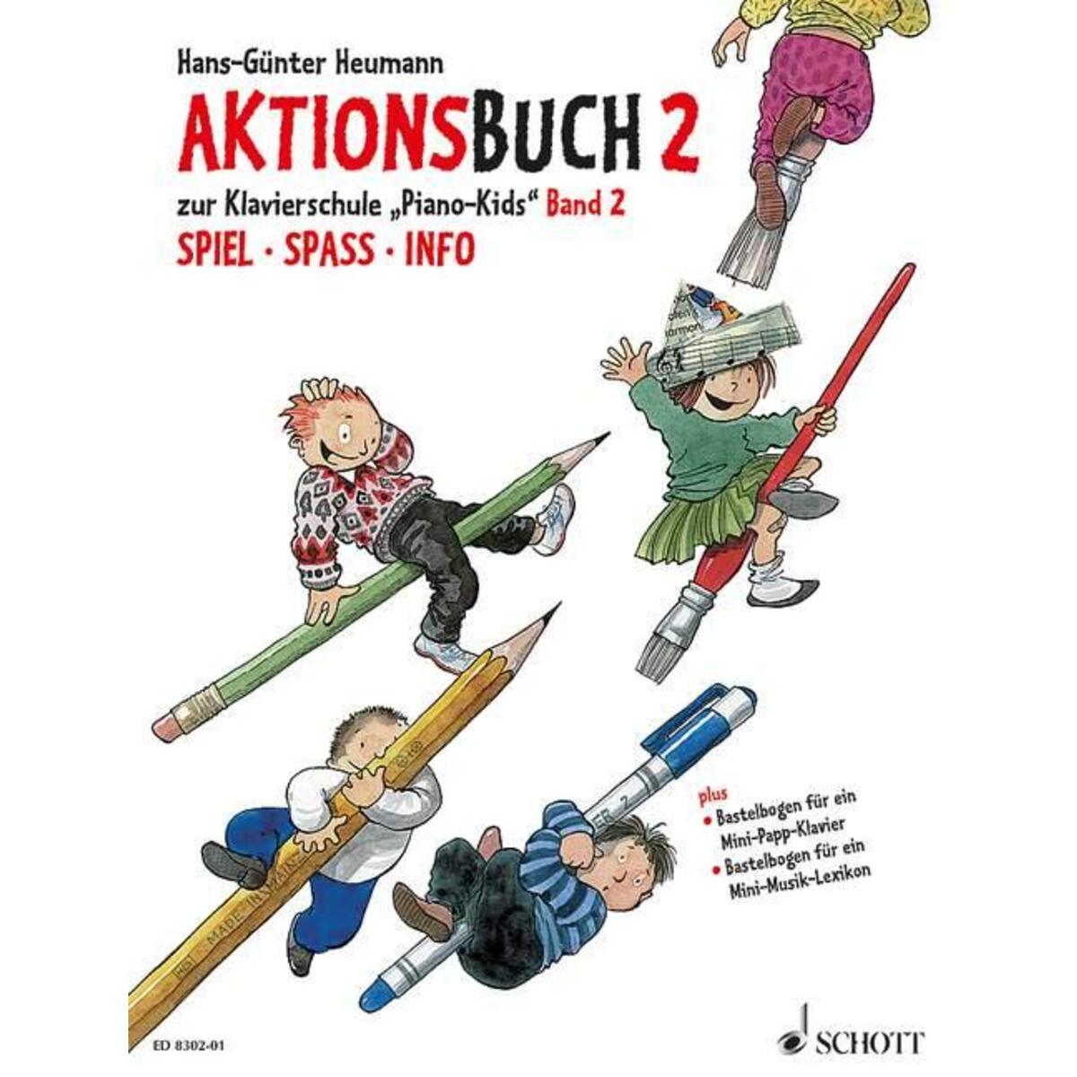Piano Kids Band 2 + Aktionsbuch 2. Klavier. Piano Kids Band 2 + Aktionsbuch 2. Klavier. von Schott Music