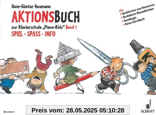 Piano Kids. Aktionsbuch zu Band 1.