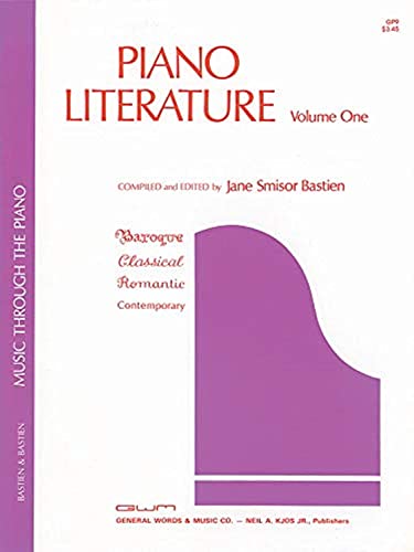 Piano Literature: Music Through the Piano - Sheet Music (The Bastien Piano Library)