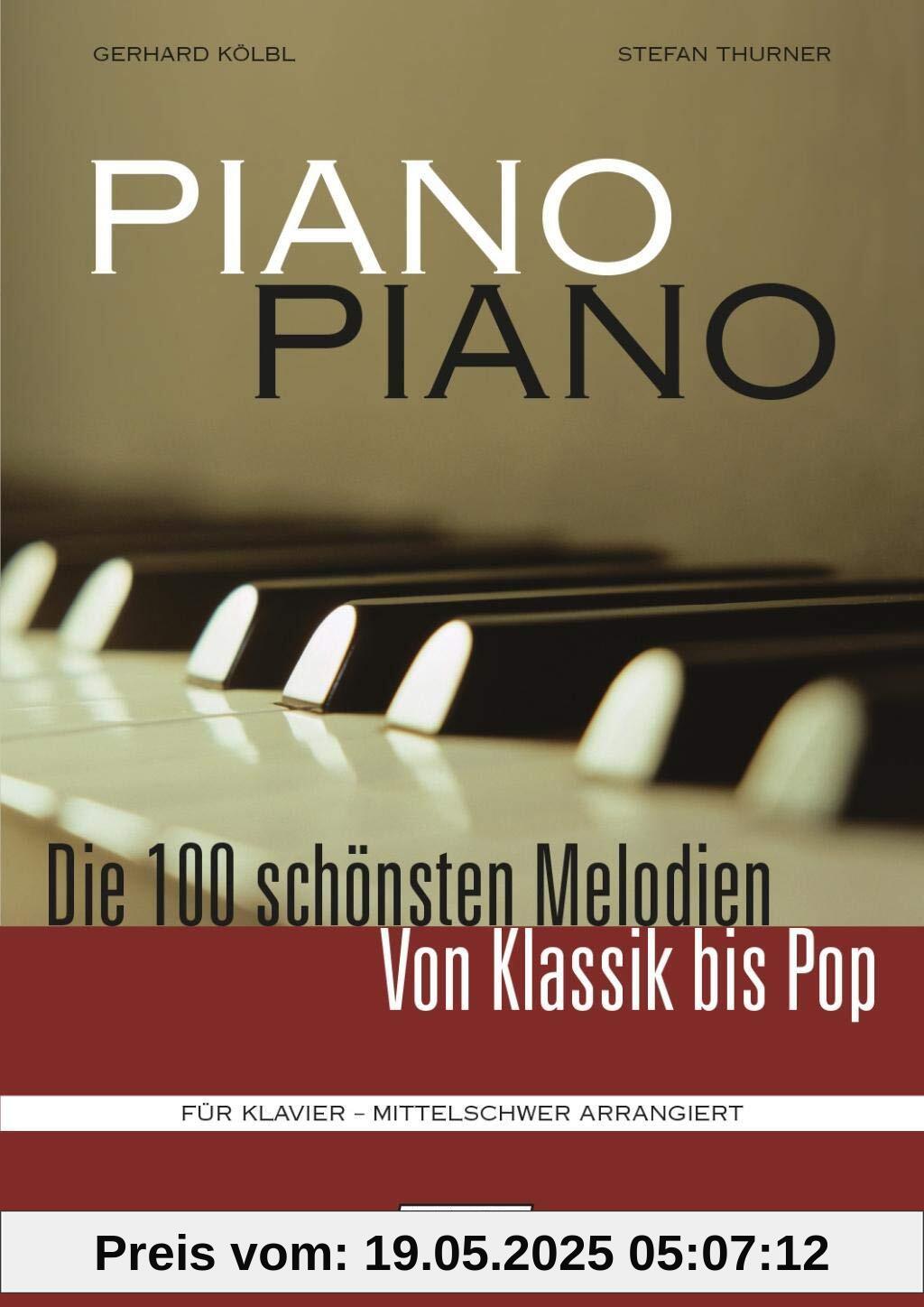 Piano Piano mittelschwer für Klavier Piano Piano mittelschwer für Klavier