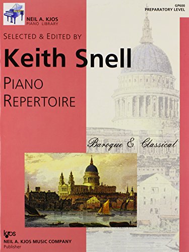 Piano Repertoire Baroque & Classical - Preparatory: Preparatory Level (Grundstufe