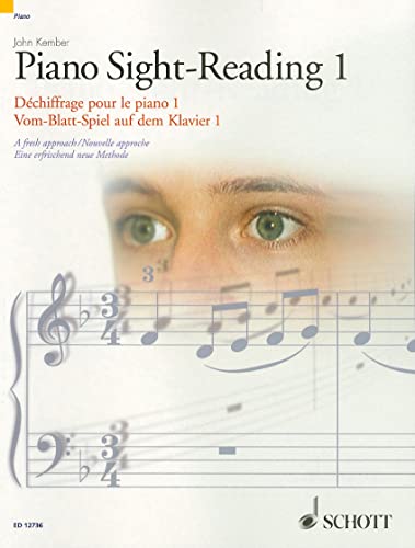 Piano Sight-Reading 1: A fresh Approach. Vol. 1. Klavier.: Eine erfrischend neue Methode. Dtsch./Engl./Franz. (Schott Sight-Reading Series) von Schott