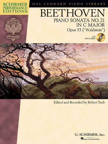 Piano Sonata No.21 In C Op.53 "Waldstein" (Schirmer Performance Edition): Noten, CD für Klavier (Hal Leonard Piano Library: Schirmer Performance Editions) von HAL LEONARD