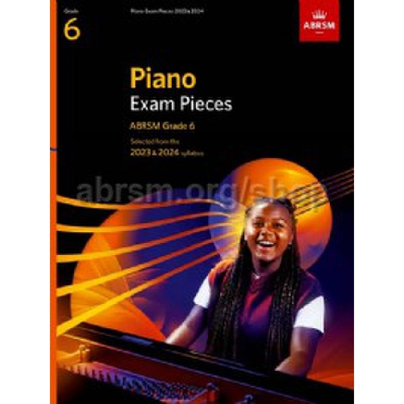 Piano exam pieces 6 - 2023 + 2024