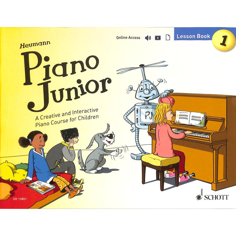 Piano junior 1 - Lesson book