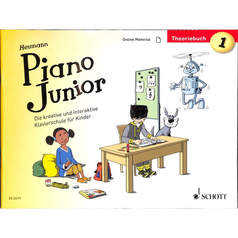 Piano junior 1 - Theoriebuch