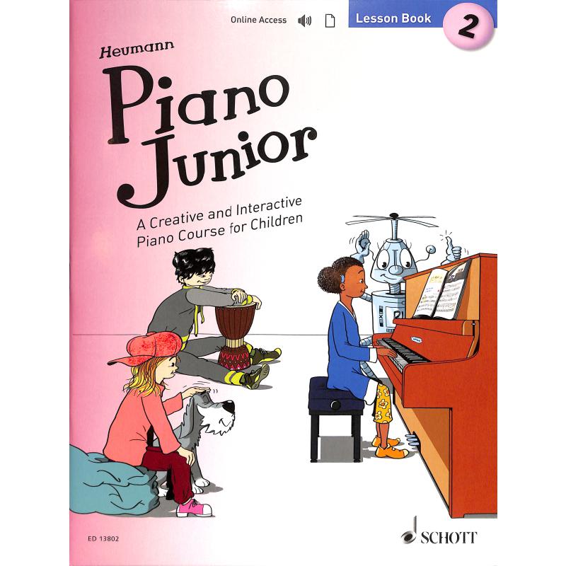 Piano junior 2 - Lesson book
