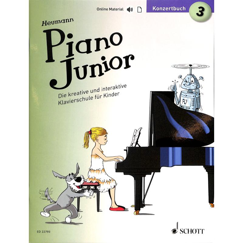 Piano junior 3 - Konzertbuch