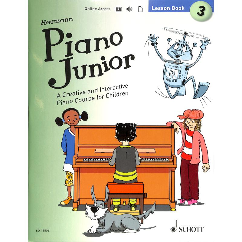 Piano junior 3 - Lesson book
