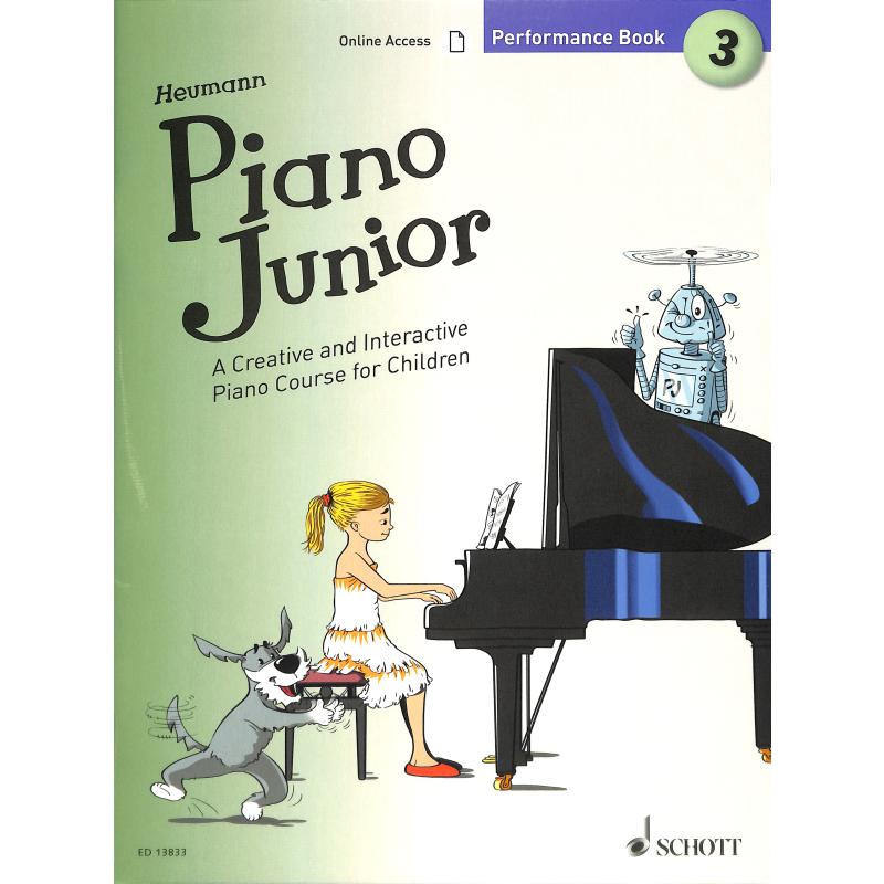 Piano junior 3 - Performance book