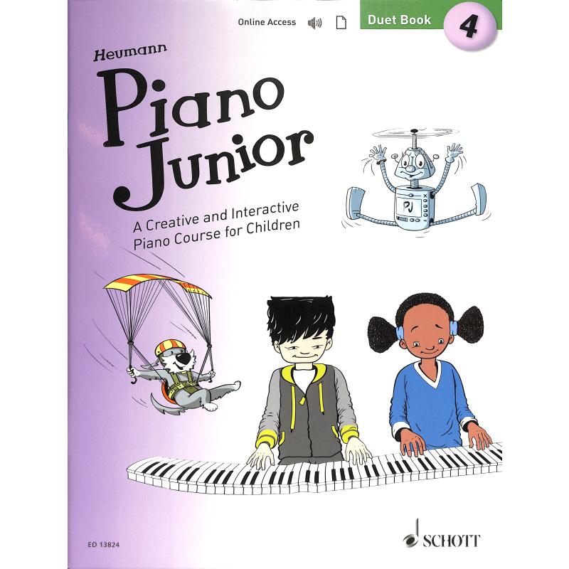 Piano junior 4 - Duet book