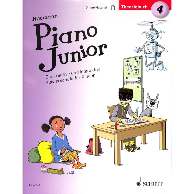 Piano junior 4 - Theoriebuch