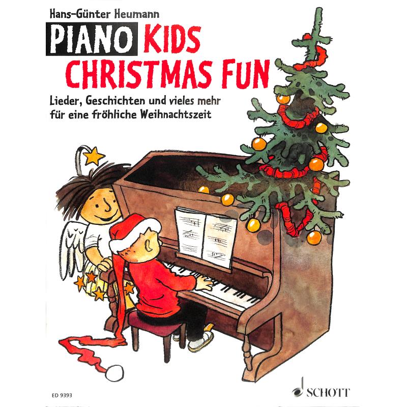 Piano kids christmas fun