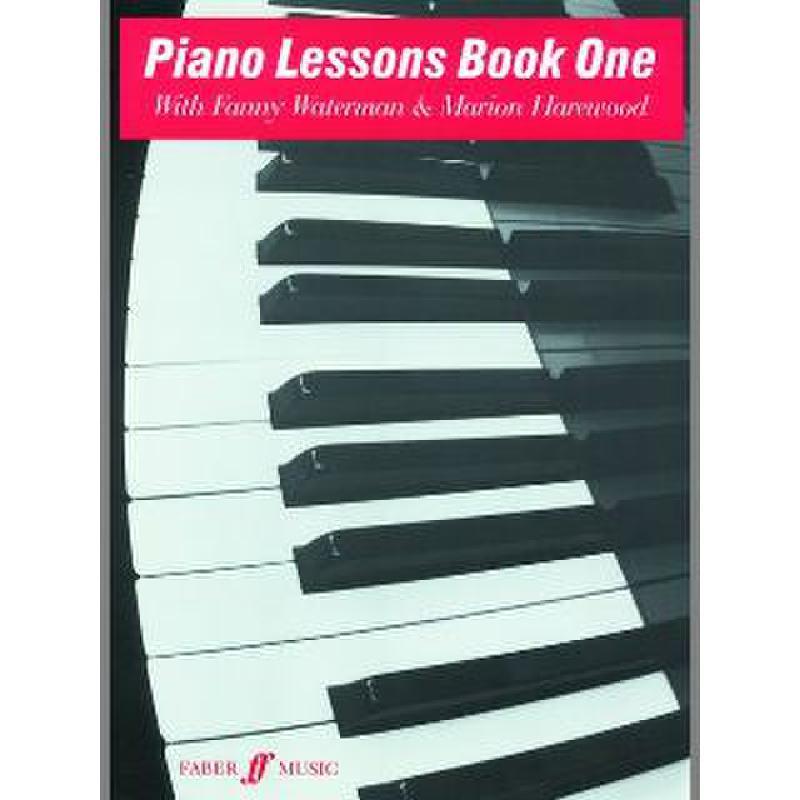 Piano lessons book 1