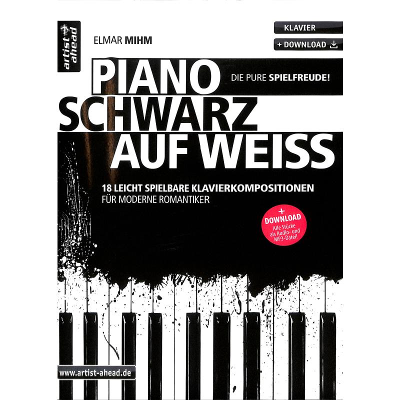 Piano schwarz auf weiss | Die pure Spielfreude