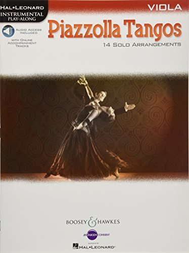 Piazzolla Tangos Viola: 14 Solo Arrangements. Viola. Ausgabe mit Online-Audiodatei. (Hal Leonard Instrumental Play-Along)
