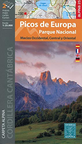 Wanderkarte Nationalpark Picos de Europa von editorial alpina