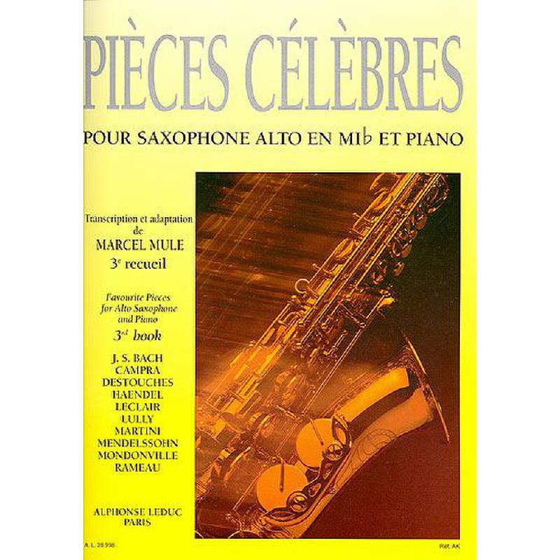 Pieces classiques celebres 3