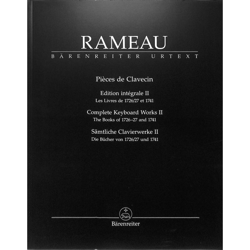 Pieces de clavecin 2 edition integrale Pieces de clavecin 2 edition integrale