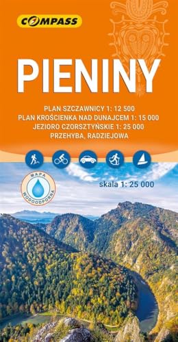Pieniny mapa laminowana 1:25'000 Pieniny mapa laminowana 1:25'000 von Compass
