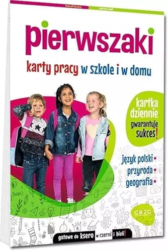 Pierwszaki Karty pracy w szkole i w domu von Greg